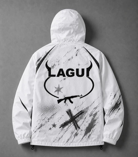 Veste EN CROIX Blanc